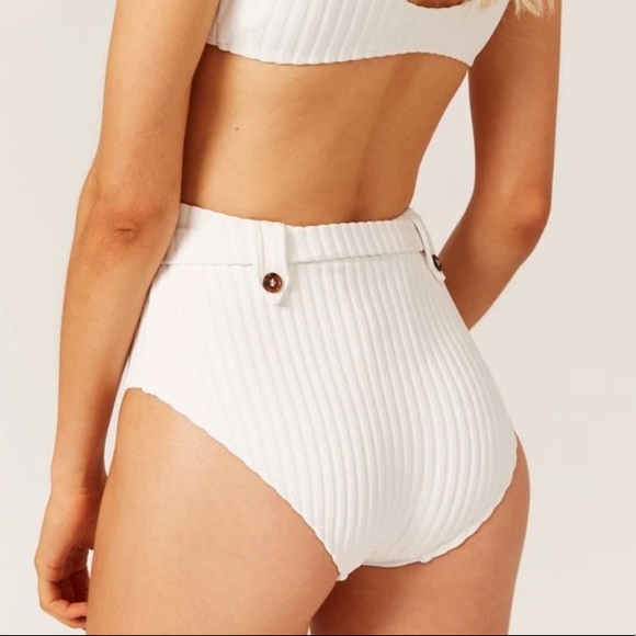 SOLID AND STRIPED - THE ANNIE BOTTOM SOLID RIB - Picture 3 of 9